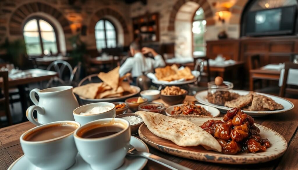 Damascus traditional breakfast