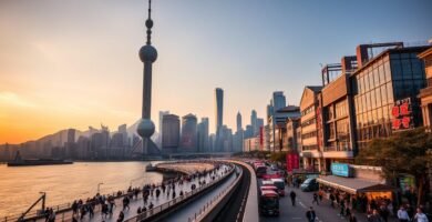 Shanghai site seening and food