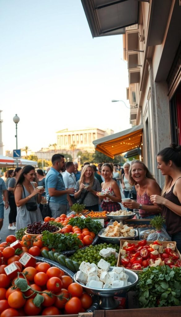 Athens food travel: local flavors & street food