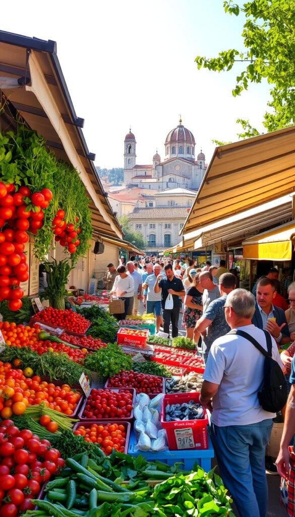Thessaloniki food markets