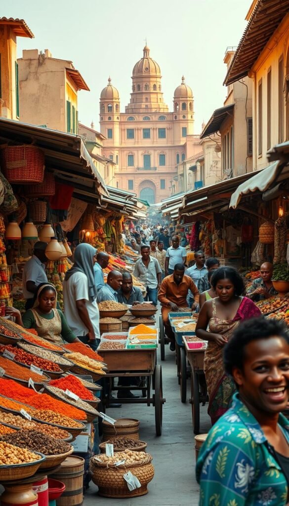 Zanzibar food markets